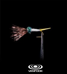 VANFOOK VTF-021 TENKARA FLY SAKAGE 5P #12 