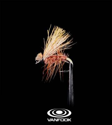 VANFOOK VTF-041 TENKARA FLY DRY S GLOW 5P #14 - 1