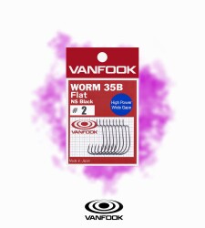 VANFOOK WORM-35B FLAT NS BLACK 8P #2 - 4