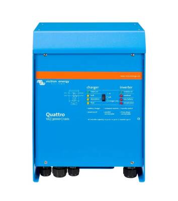 Victron Quattro 12/3000/120-50/50A Şarjlı İnverter - 1