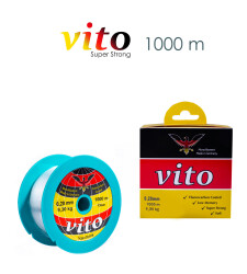 VİTO 0,20 1000M BOBİN MİSİNA ŞEFFAF - VITO