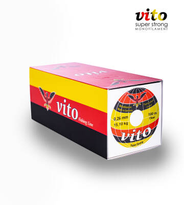 VİTO 0,26 100M YEKPARE MİSİNA ŞEFFAF - 3