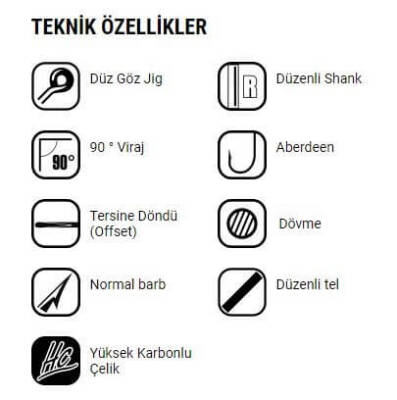 VMC Olta Jig İğnesi 7147BN 10lu - 4