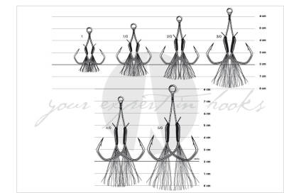 VMC Slow Jiging Olta İğnesi 7117AH - 3