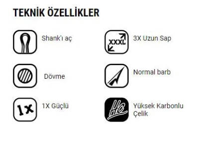 VMC Üçlü Olta İğnesi 9617PS - 4