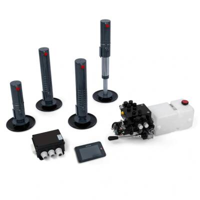 WANII Hidrolik Motokaravan/Çekme Karavan Dengeleme ve Terazi Sistemi - 1