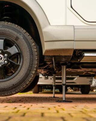 WANII Hidrolik Motokaravan/Çekme Karavan Dengeleme ve Terazi Sistemi - 5