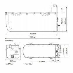 Whale 8 Litre Gazlı + 220V Araç Altı Karavan Su Isıtıcı - 3