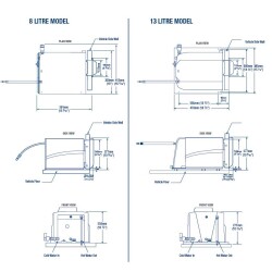 Whale 8 Litre Gazlı Ve Elektrikli Karavan Su Isıtıcı - 2