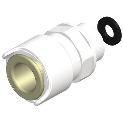 Whale Su Musluk Bağlantı Adaptörü 3/8 BSP Erkek - 12mm - 1