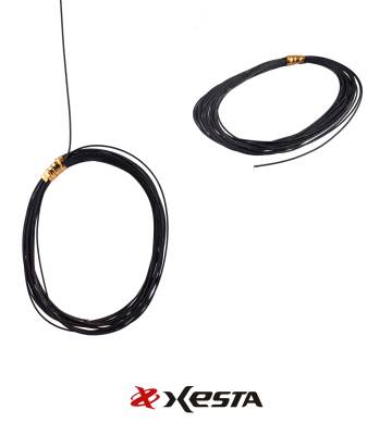 XESTA ASSIST PE FLUORO CORE 4M 115LBS 52KG SİYAH - 2