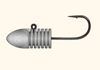 XESTA BULLET RIBHEAD JIG HEAD #6 4P 2.0G - 2