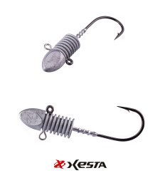 XESTA BULLET RIBHEAD MAGNUM JIGHEAD #8/0 2P 100G - 2