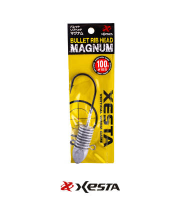 XESTA BULLET RIBHEAD MAGNUM JIGHEAD #10/0 1P 100G - 1