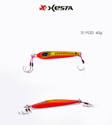 XESTA SCRAMBLE BABY FLARE SLJ 60G JIG PGD - XESTA