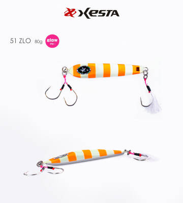 XESTA SCRAMBLE BABY FLARE SLJ 80G JIG ZLO - 1