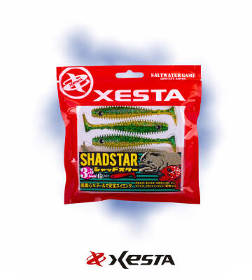 XESTA SHAD STAR SİLİKON 3.5' 9.5CM GGD 6P - 3