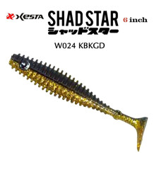 XESTA SHAD STAR SİLİKON 3.5' 9.5CM KBKGD 6P 