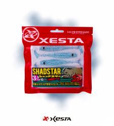 XESTA SHAD STAR SİLİKON 3.5' 9.5CM KCB 6P - 3