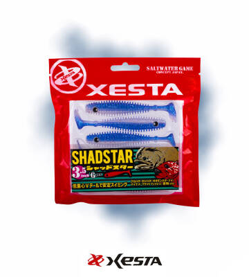 XESTA SHAD STAR SİLİKON 3.5' 9.5CM KCBR 6P - 3