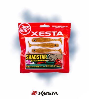 XESTA SHAD STAR SİLİKON 3.5' 9.5CM KGD 6P - 3