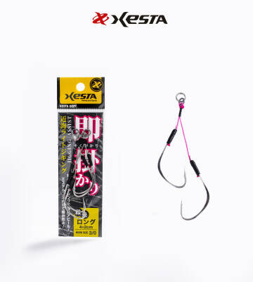 XESTA SOKUGAKARI JIGGING ASSIST DOUBLE 2-4 CM #3/0 2P - 1