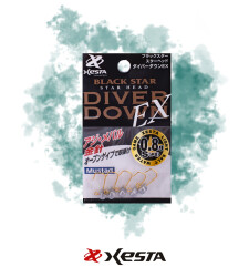 XESTA STAR HEAD DIVER DOWN EX JIGHEAD S #8 5P 0.8G - XESTA