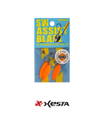 XESTA SW ASSIST BLADE FULL ORANGE JIGHEAD KAŞIK 3P - 1
