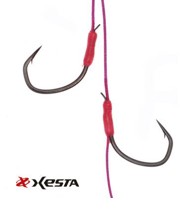 XESTA TRIPLE CLAW DEEP TUNE LONG ASSIST 2/0-3/0 - 2
