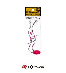 XESTA TRIPLE CLAW DEEP TUNE SHORT ASSIST 2/0-3/0 - 2
