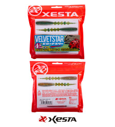 XESTA VELVET STAR SİLİKON YEM 4.5' 11.5 CM GGD 5P - XESTA