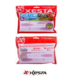 XESTA VELVET STAR SİLİKON YEM 6' 15 CM KCS 4P - XESTA