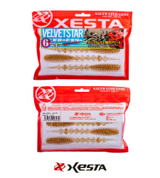 XESTA VELVET STAR SİLİKON YEM 6' 15 CM KGD 4P - XESTA