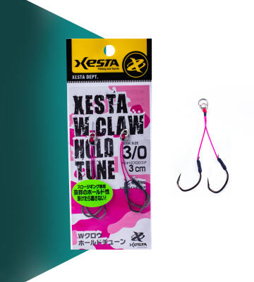 XESTA W CLAW HOLD TUNE ASSIST IĞNE DOUBLE 3 CM #3/0 2P - 1