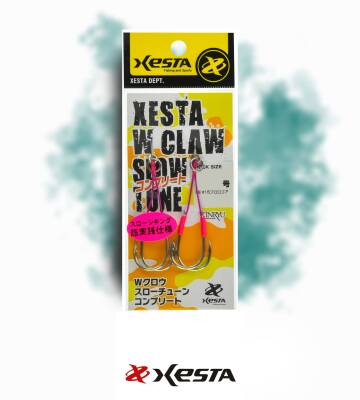 XESTA W CLAW HOLD TUNE ASSIST IĞNE DOUBLE 4 CM #4/0 2P - 1