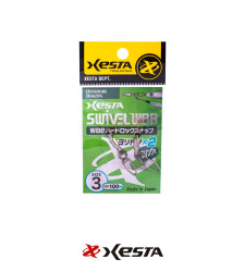 XESTA WBB HARD LOCK SNAP+RING 68KG #4 2P - XESTA