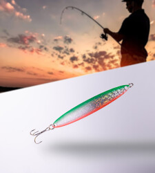 YAPRAK KAŞIK, TURUNCU/GÜMÜŞ/YEŞİL - YERLİ