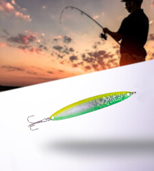 YAPRAK KAŞIK, YEŞİL/GÜMÜŞ/SARI - YERLİ