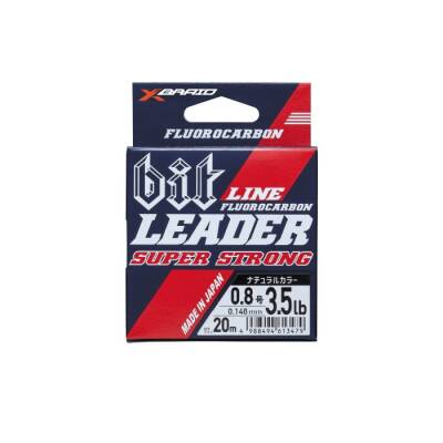YGK N250 BIT LEADER SUPER STRONG FC 20M 9KG 0.370 - 2