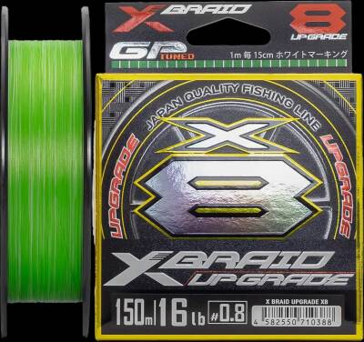 YGK X006 UPGRADE PE X8 150M 11.34KG 0.185 - 1