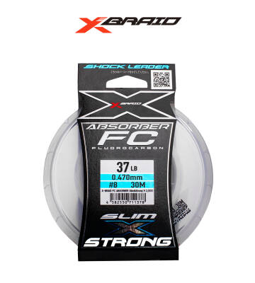 YGK X021 ABSORBER SLIM&STRONG FC 30M 16.78KG 0.47 - 1