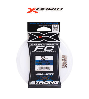 YGK X021 ABSORBER SLIM&STRONG FC 30M 24KG 0.62 - 1