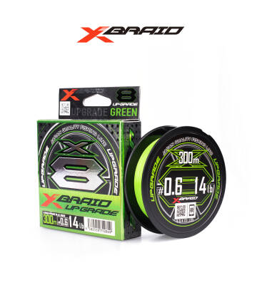 YGK X039 UPGRADE PE X8 300M 6.35KG 0.128 GREEN - 1