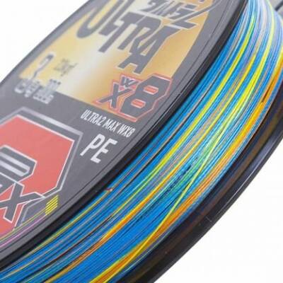 YGK X047 ULTRA 2 MAX PE WX8 150M 8.8KG 0.16 MULTICOLOR - 3