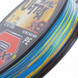 YGK X049 ULTRA 2 MAX PE WX8 300M 23KG0.28 MULTICOLOR - 3