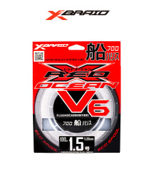 YGK X059 RED OCEAN V6 FC 100M 0.205-2.8KG - YGK-XBRAID