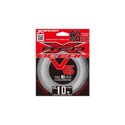 YGK X059 RED OCEAN V6 FC 100M 0.260-4.6KG - 1
