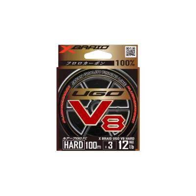 YGK X061 F-UGO V8 HARD FC 100M 3.63KG 0.235 - 1