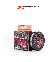 YGK X061 F-UGO V8 HARD FC 100M 9.07KG 0.37 - YGK-XBRAID