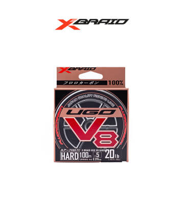 YGK X061 F-UGO V8 HARD FC 100M 9.07KG 0.37 - 2